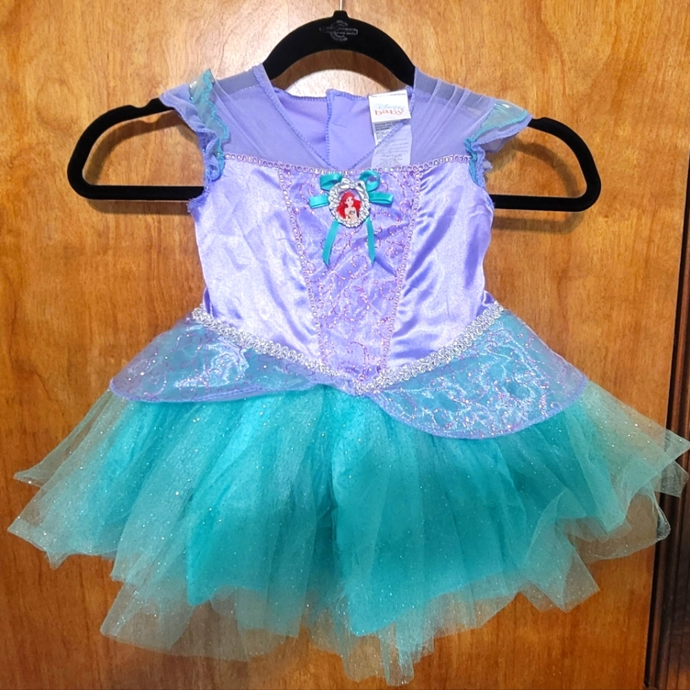 Baby Disney Princess Ariel Tutu Halloween Costume 12-18 months